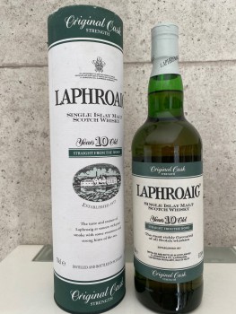 Laphroaig Original Cask Strength- Green label 57.3%abv (Whiskyfun-94)