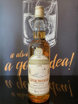 Linkwood 12 Years Old 1999 The Managers Dram Cask Strength at 59.5%abv Limited Edition