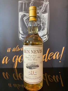 Ben Nevis 1996 21 Years Old Private Single Cask #1407 -48.8%abv Highland Single Malt Scotch Whisky Limited Edition
