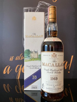 Macallan 18 Year Old 1969 Sherry Oak Cask Strength Giovinetti & Figli Edition Single Malt Scotch Whisky 麥卡倫 18年 1969 威士忌