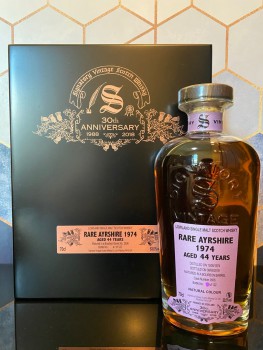 Ladyburn Ayrshire 44 Years Old 1974/2018 Cask # 2606 Single Malt Scotch Whisky 53%abv Limited Edition 122 bottles
