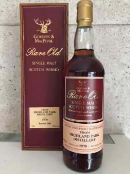 Highland Park 38 Year Old 1970/2008 First Fill Sherry Butt Single Malt Scotch Whisky -Gordon &MacPhail