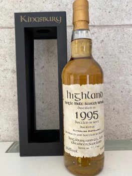 Clynelish 1995 22 Year Old Kingsbury edition 1995-2017-56.8%abv Limited Edition of 245 bottles