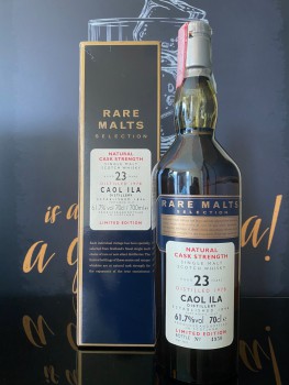 Caol Ila 23 Years Old 1978 Vintage 2002 Bottling Rare Malts Cask Strength 61.7%abv Single Malt Whisky Limited Edition