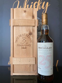 Macallan 25 Years Old Anniversary Malt Scotch Whisky 700ml 麥卡倫 威士忌